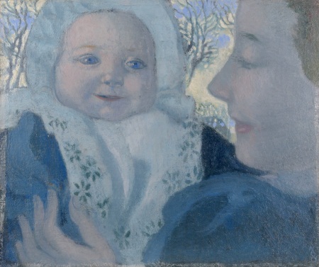 Maurice Denis, Noële and Her Mother, 1896.