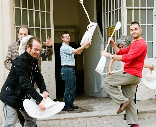 Franz West's Adaptives, 2007.