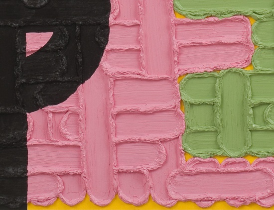 Jonathan Lasker, An Image of the Self (detail), 2009.