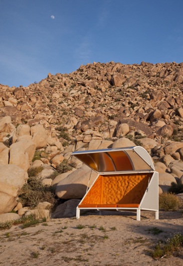 Andrea Zittel, A-Z Wagon Station customized by Giovanni Vance at A-Z West. Photo via Magasin 3, Jessica Eckert.