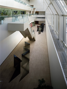 Larry Bell, The Iceberg and Its Shadow, ca. 1977. Collection of the Massachusetts Institute of Technology.