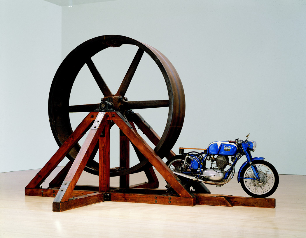Chris Burden, The Big Wheel, 1979. Collection of The Museum of Contemporary Art, Los Angeles.