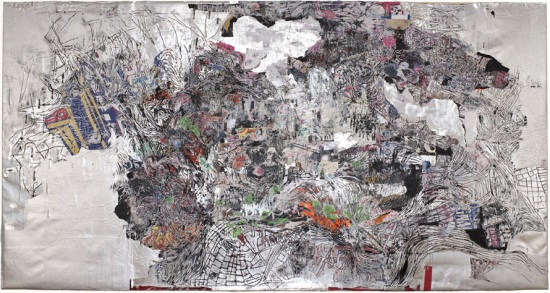 Mark Bradford, Bread and Circuses, 2004.