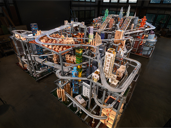 Chris Burden, Metropolis II, 2011. 