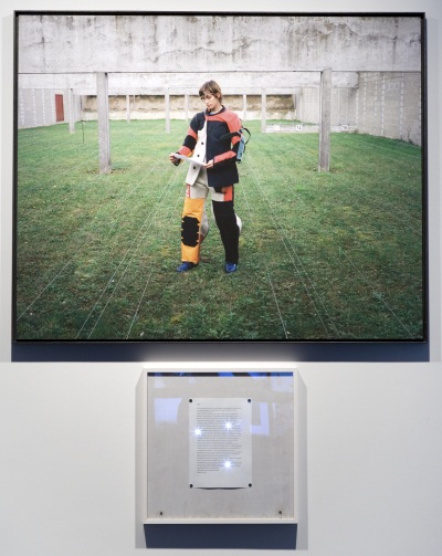 Sophie Calle. Take Care of Yourself: Rifle Shooter, Sandy Morin, 2007.