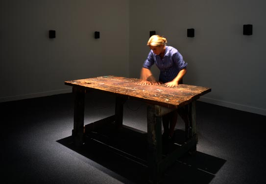 Janet Cardiff, To Touch, 1993.