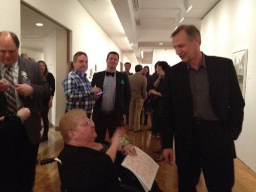 Antoinette Conti with Timothy Rub, via Zoe Strauss.