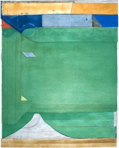 Richard Diebenkorn, Green, 1986. Collection of the Fine Arts Museums of San Francisco.