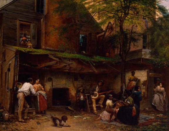 Eastman Johnson, Negro Life in the South, 1859. Collection of The New York Historical Society.