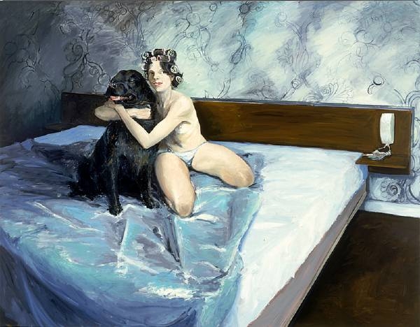 Eric Fischl, Master Bedroom (Her Master's Voice), 1983. Collection of the Museum of Contemporary Art, Los Angeles.