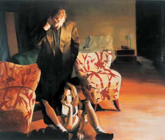 Eric Fischl, The Bed, The Chair, The Sitter, 1999.