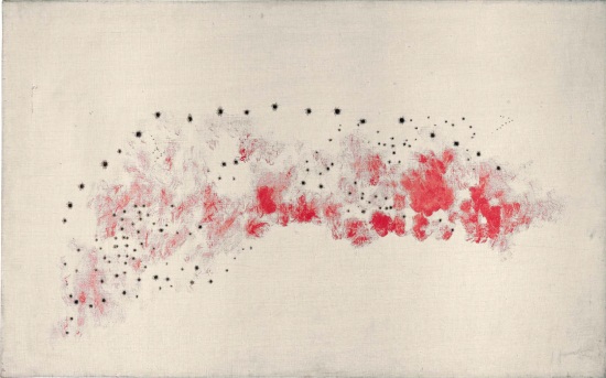 Lucio Fontana, Spacial Concept 52 B 24, 1952.