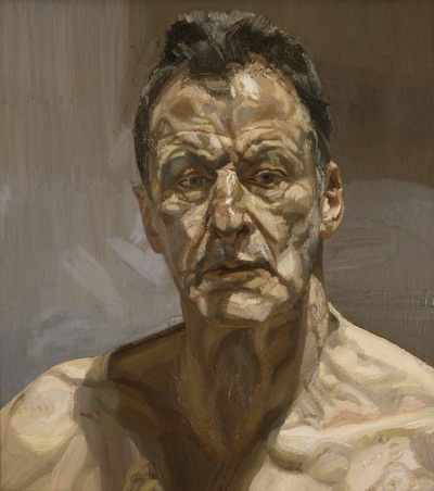 Lucian Freud, Reflection (Self-Portrait), 1985.