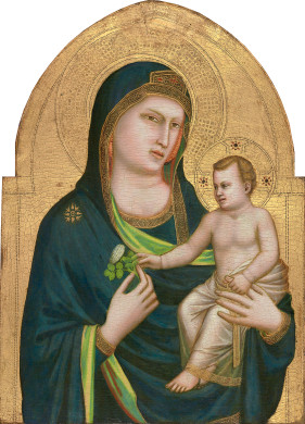Giotto, Madonna and Child, 1320-1330. Collection of the National Gallery of Art, Washington.