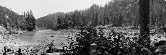 Frank Gohlke, Confluence of Pine Creek and Lewis River, thirteen miles southeast of Mount St. Helens, Washington, 1984. Collection of the Amon Carter Museum of American Art, Fort Worth.