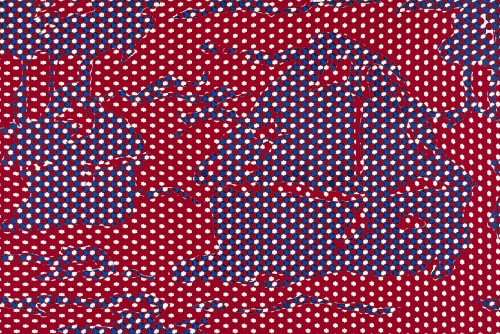 Roy Lichtenstein, Haystacks, 1969.