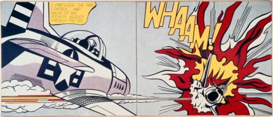 Roy Lichtenstein, Whaam!, 1963. Collection of Tate, London.
