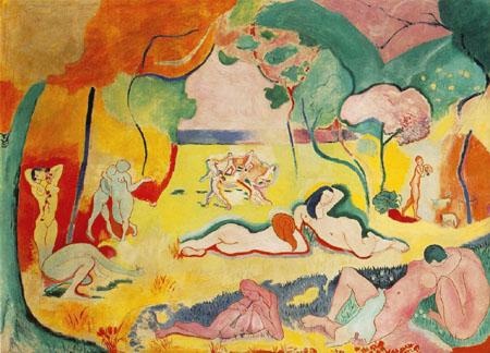 Henri Matisse, Le Bonheur de vivre, 1905-06.