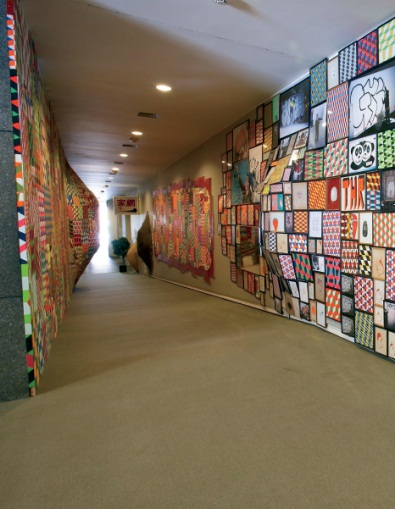 Installation shots from Barry McGee's installation at the 2008 Carnegie International.