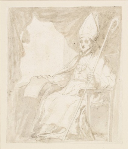 Murillo, Saint Isidore, ca. 1655. Collection of The British Museum, London.