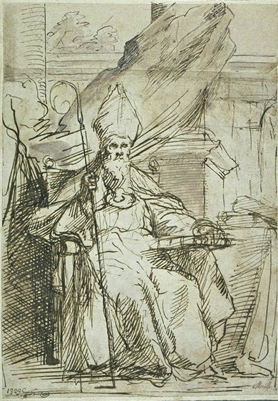 Murillo, Saint Isidore, ca. 1655. Collection of the Louvre, Paris.