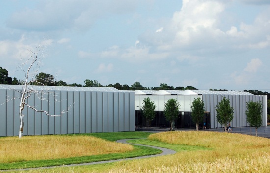 North Carolina Museum of Art, Thomas Pfifer, architect. Photo via Flickr user Donald Lee Pardue.