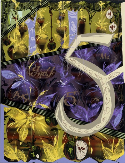 Lari Pittman, Untitled #9, 2007.