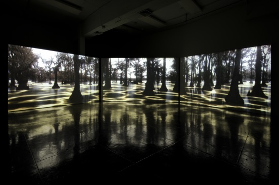 Kelly Richardson, Leviathan (installed), 2011.