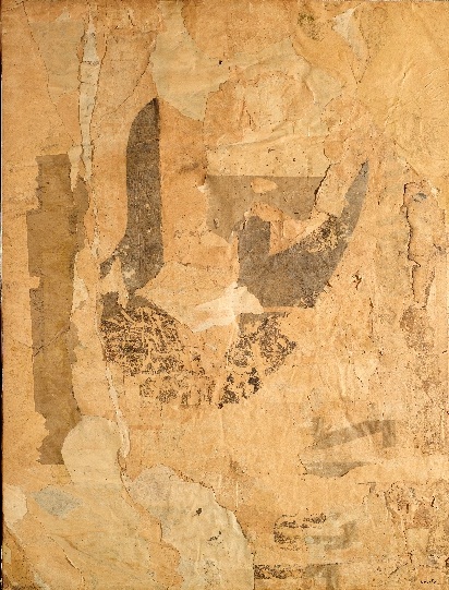 Mimmo Rotella, Not in Venice, 1959.