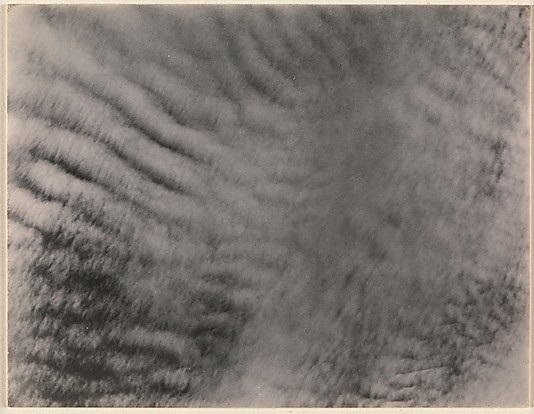 Alfred Stieglitz, Equivalents, 1927. Collection of the Metropolitan Museum of Art, New York.
