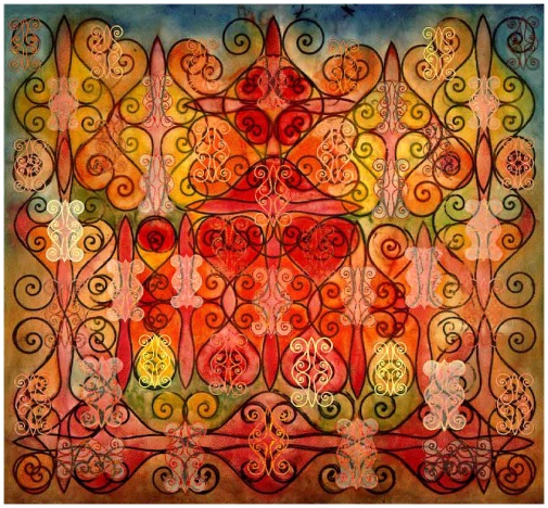 Philip Taaffe, La Sciara, 1993.