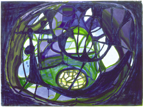 Terry Winters, Vorticity Field, 1995.