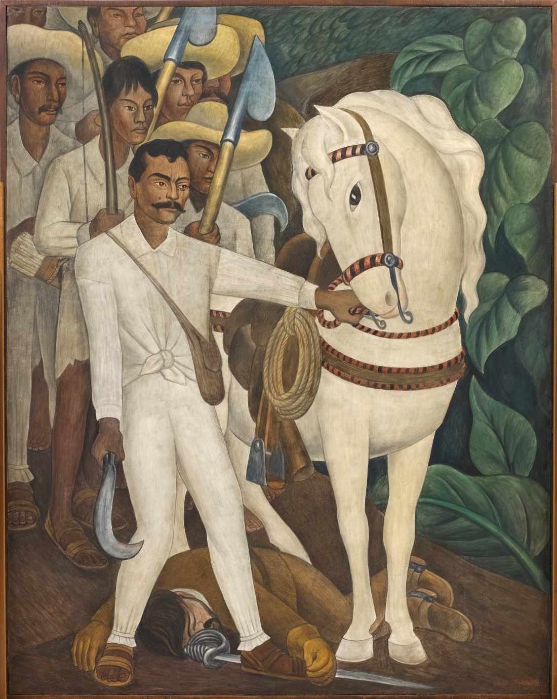 Diego Rivera, Agrarian Leader Zapata, 1931. Collection of the Museum of Modern Art, New York.
