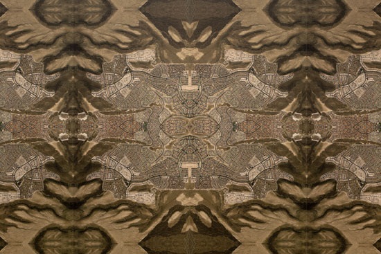 Andrea Zittel, Wall Sprawl #2 (Las Vegas between Enterprise and Henderson), 2011.