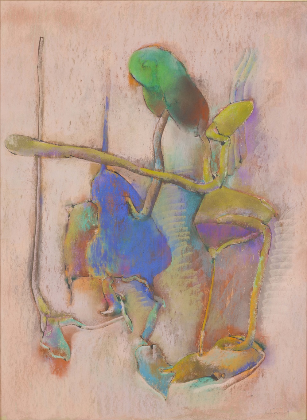 John Altoon, Untitled from the "Hyperion" series, 1964.