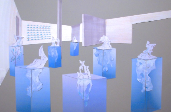 Charles Long, drawings for CATALIN, 2013.