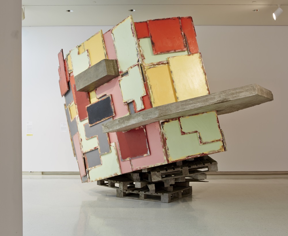 Phyllida Barlow, upturnedhouse, 2012. Collection of the Carnegie Museum of Art, Pittsburgh.