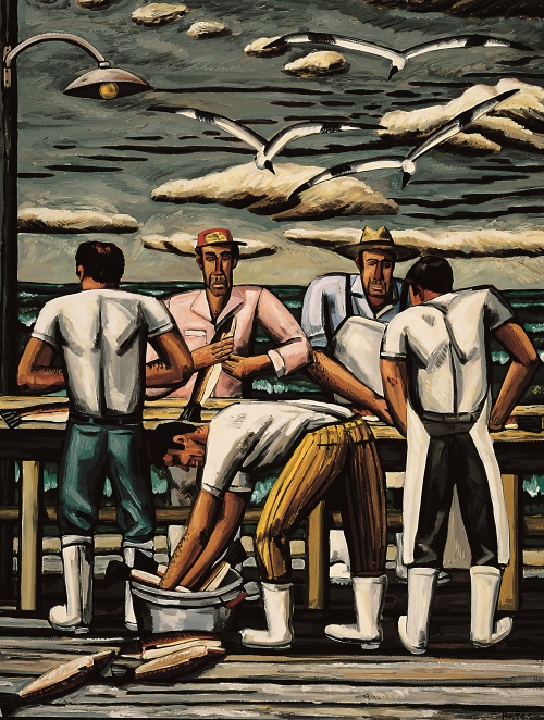David Bates, The Cleaning Table, 1990.