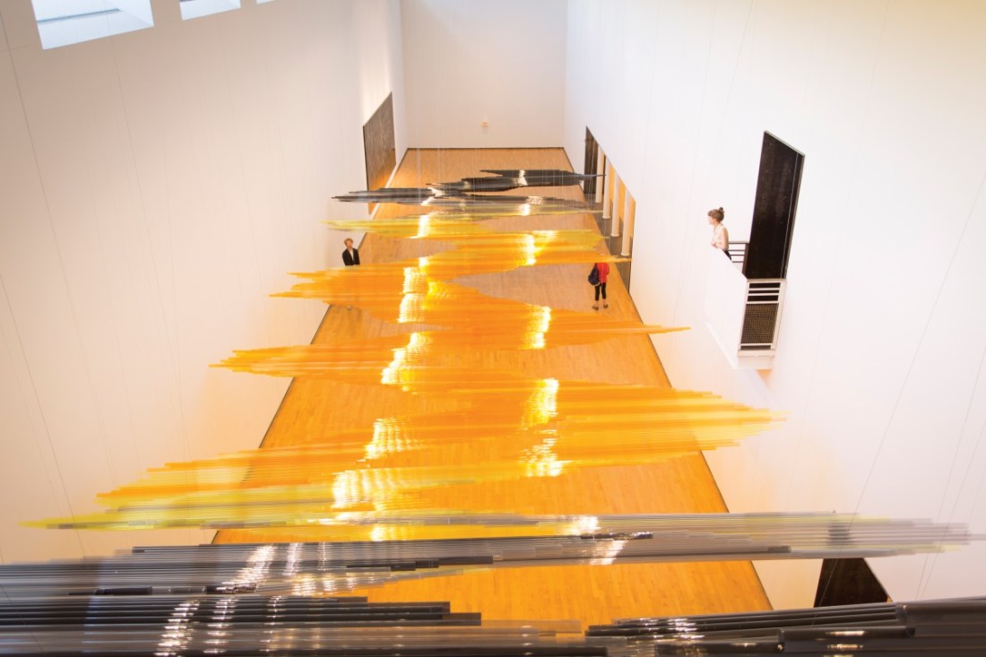 Teresita Fernández, Black Sun, 2014.