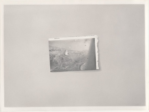 Vija Celmins, Airplane Disaster, 1968. Collection of the National Gallery of Art, Washington.