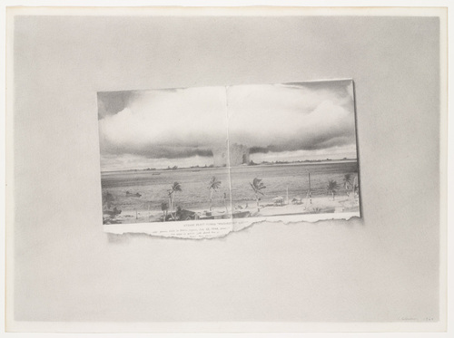 Vija Celmins, Bikini, 1968. Collection of the Museum of Modern Art, New York.