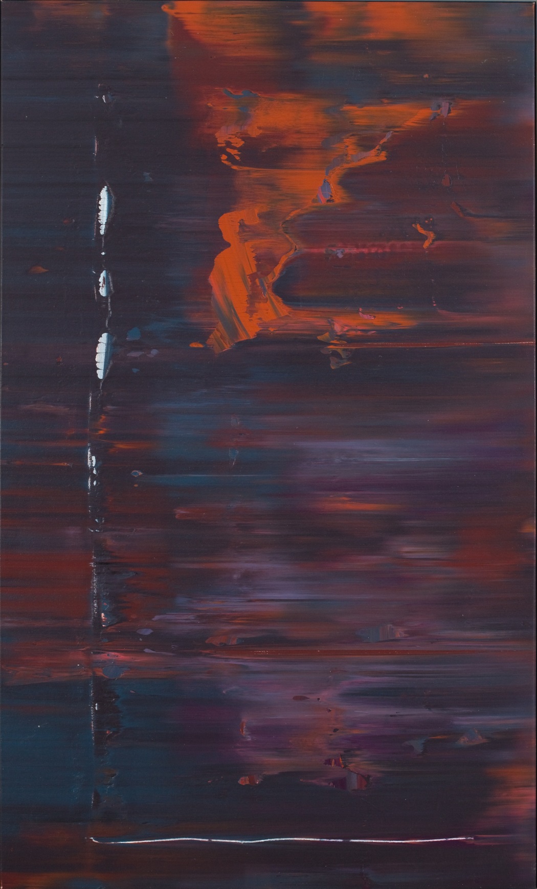 Jack Whitten, Chinese Sincerity, 1974. Collection of the Museum of Contemporary Art San Diego.