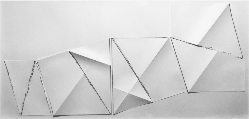 Dorothea Rockburne, Conservation Class #9, 1973.