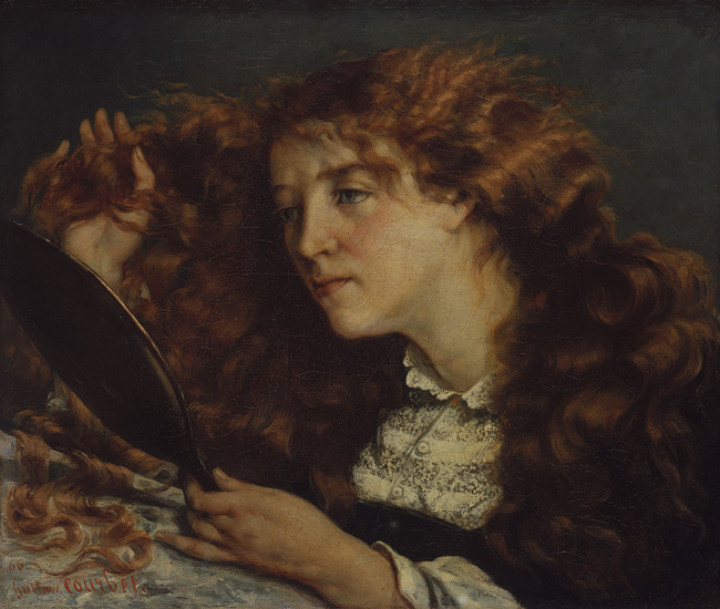 Gustave Courbet, Jo, La Belle Irlandaise, 1865-66.