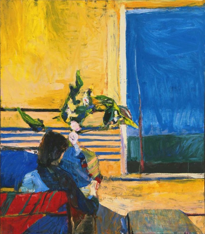 Richard Diebenkorn, Girl with Plant, 1960. The Phillips Collection, Washington.