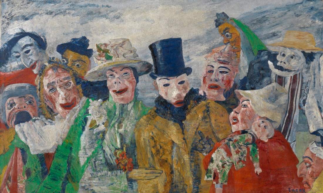 James Ensor, The Intrigue, 1911.