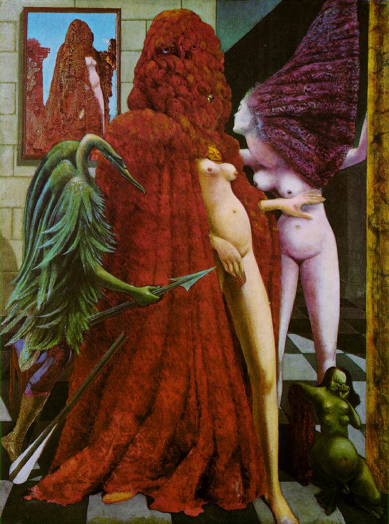 Max Ernst, Attirement of the Bride, 1940. Peggy Guggenheim Collection, Venice.