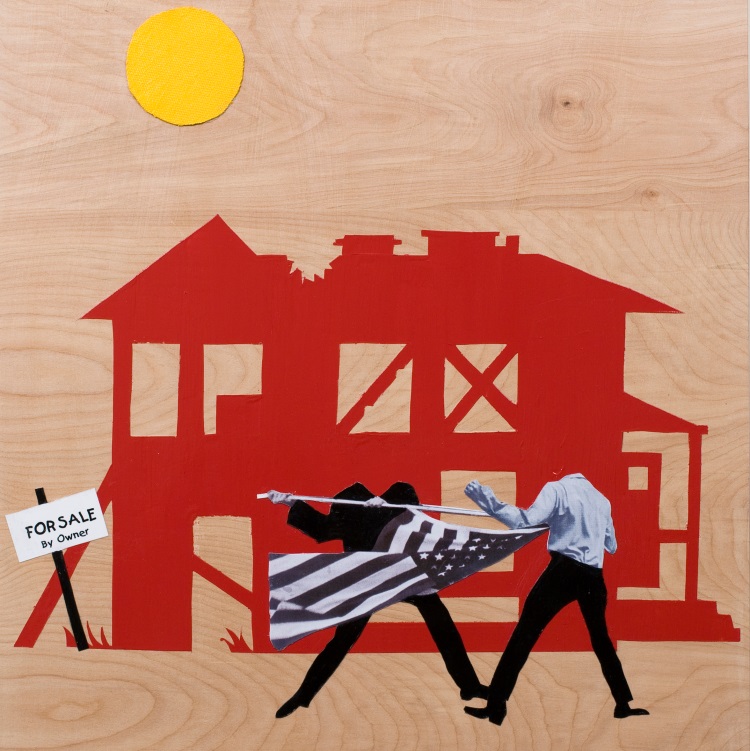 Deborah Grant, The Birth of a Genius in a Midnight Sun (detail), 2012.