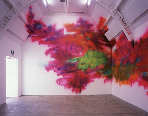 Katharina Grosse, Ikon, 2002.