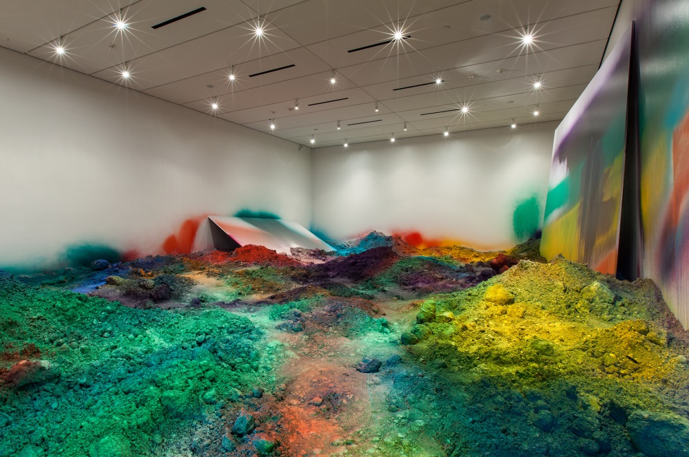 Installation view from "Wunderblock" at the Nasher Sculpture Center, Dallas.